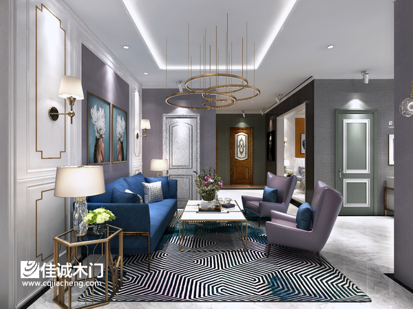 重慶佳誠(chéng)木門：展廳展示